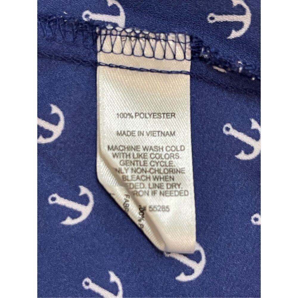 Express women’s the portifino shirt blue anchors XS - Picture 5 of 6